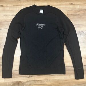 Malbon Nike Tiger Woods Golf Long Sleeve Crew Neck